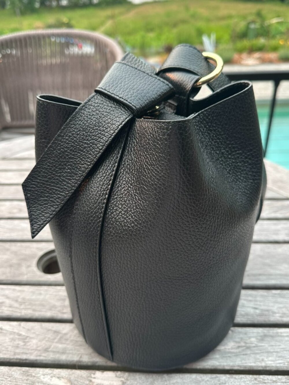 Russell Bromley bucket bag